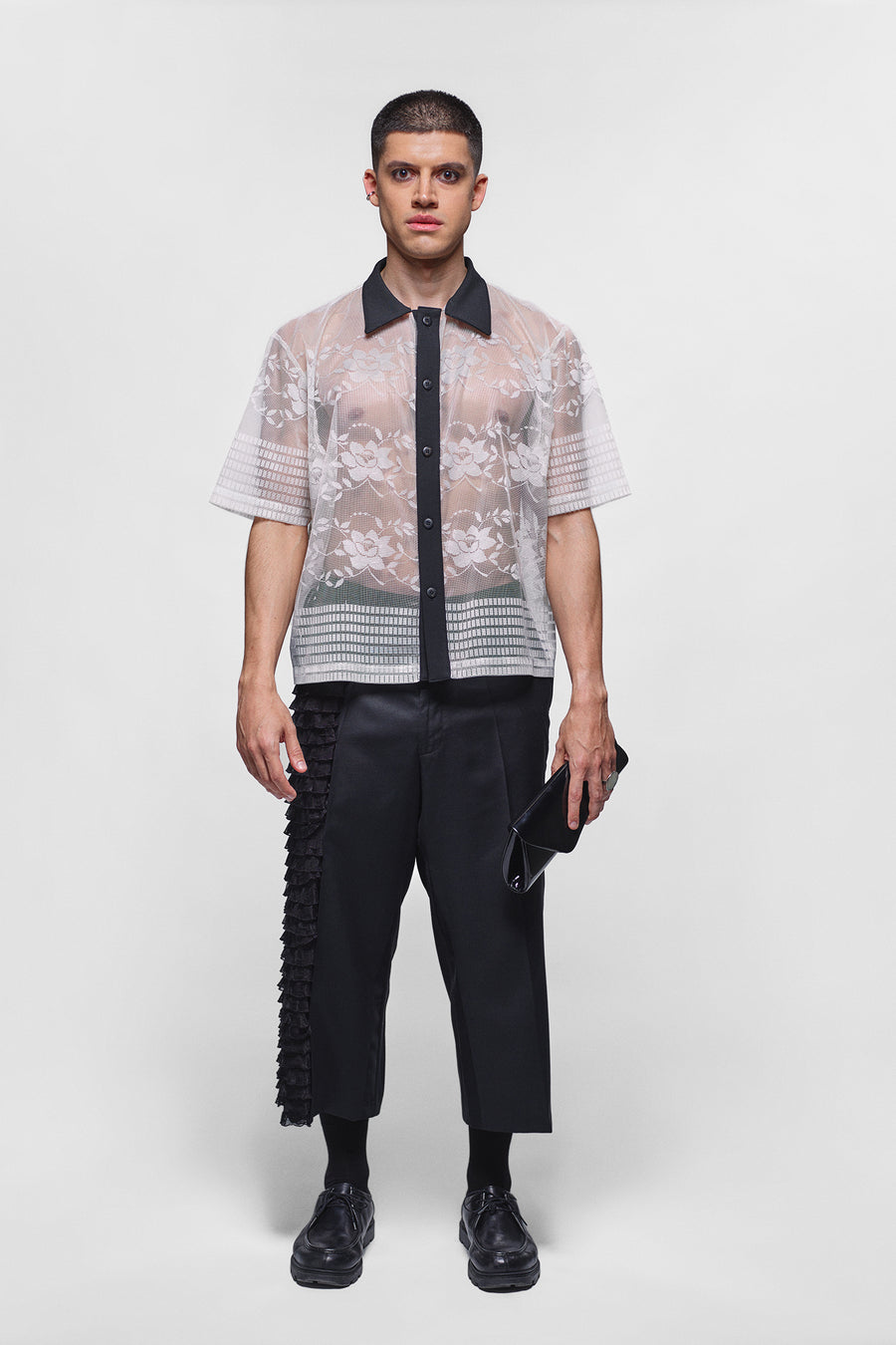 TUILLE LACE SHIRT
