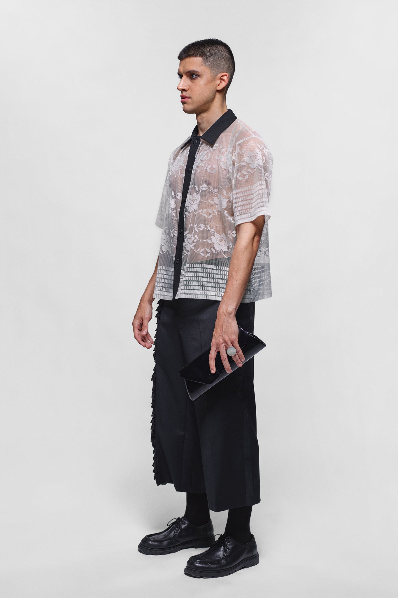 TUILLE LACE SHIRT