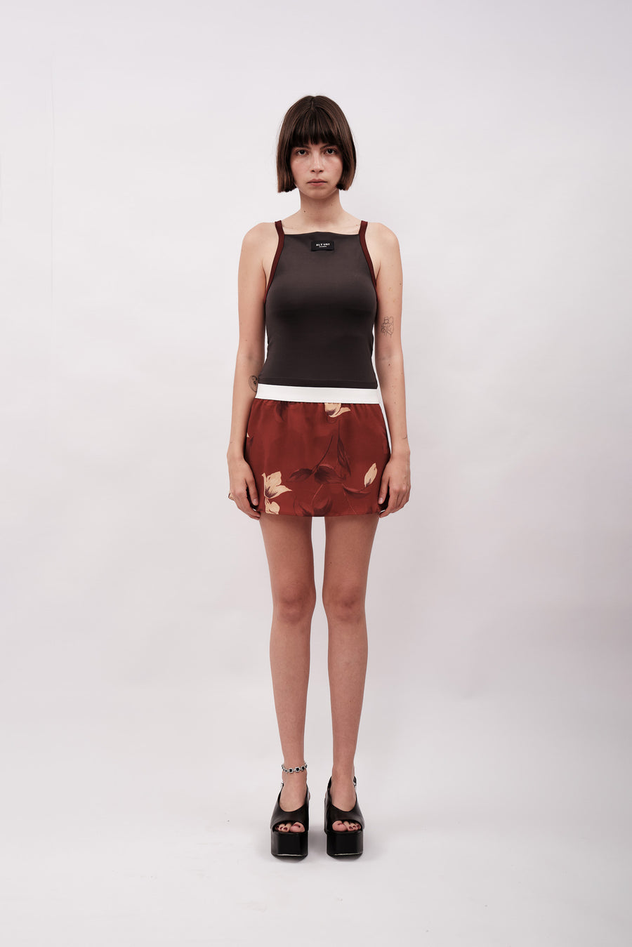 ELASTIC WAIST SKIRT