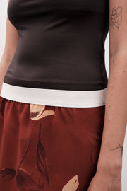 ELASTIC WAIST SKIRT