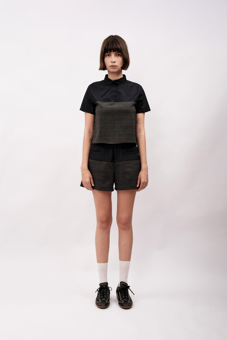 PATCHWORK POLO T-SHIRT