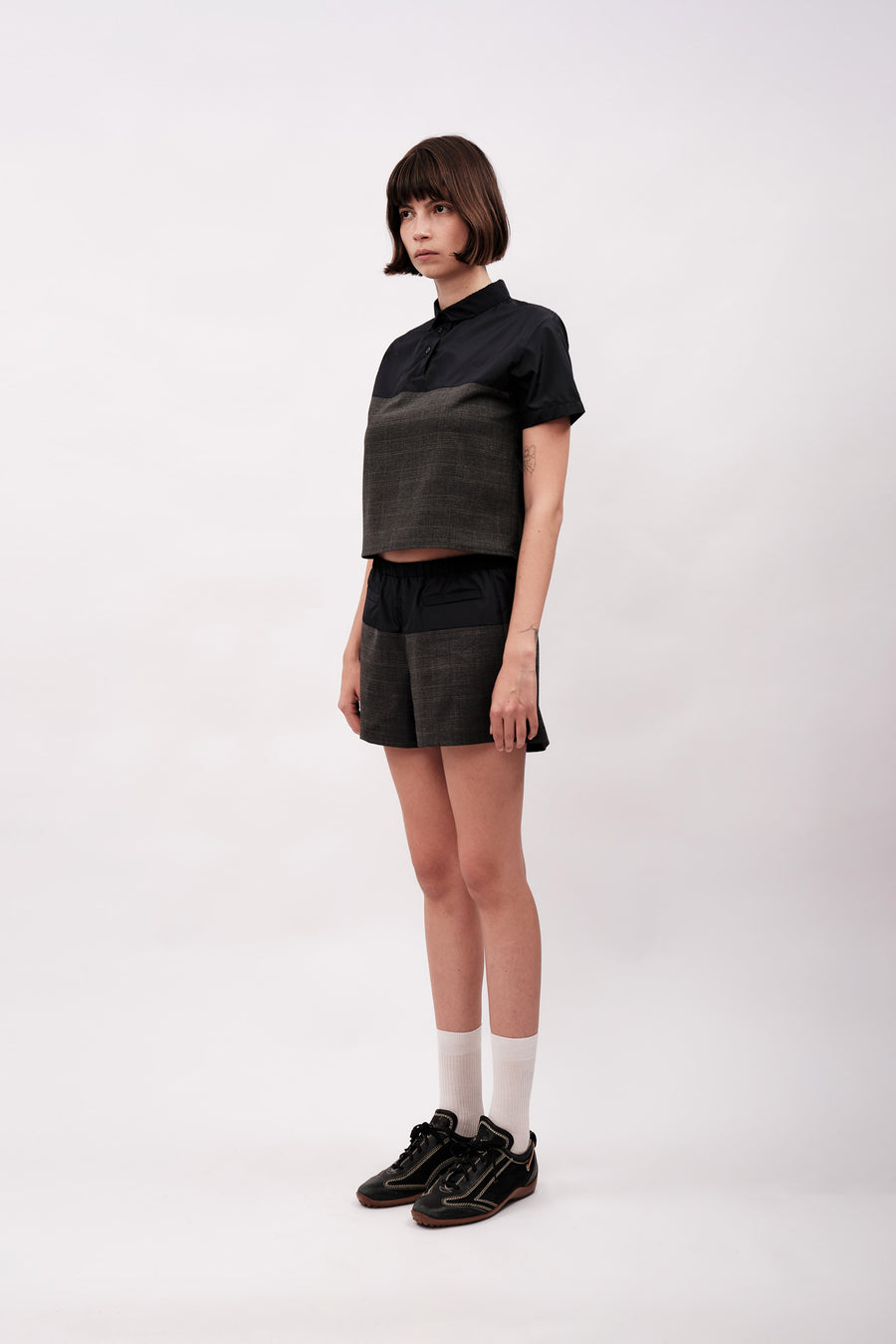 PATCHWORK POLO T-SHIRT