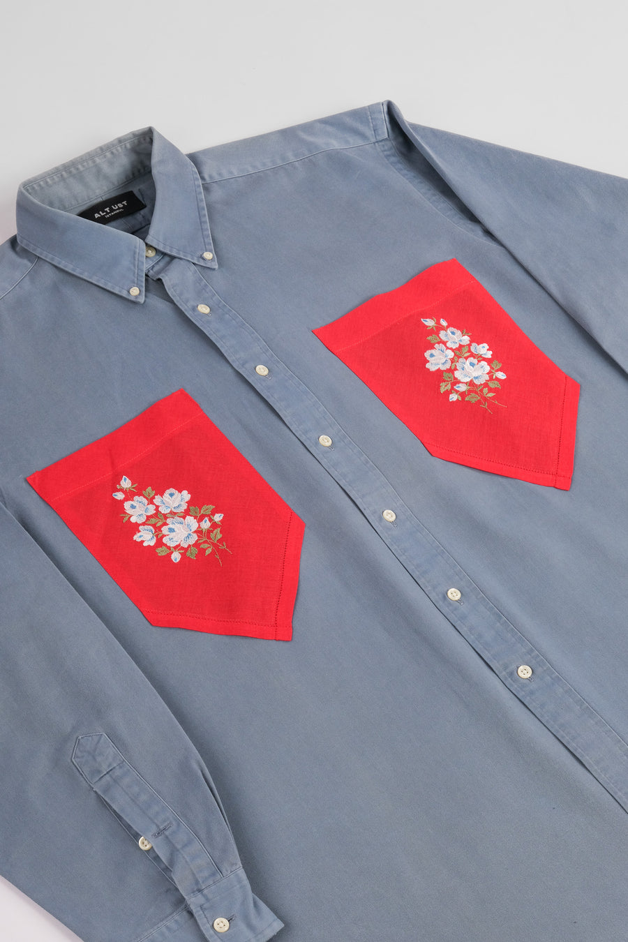 FLORAL PATCH POCKET SHIRT - ONE OF ONE - L