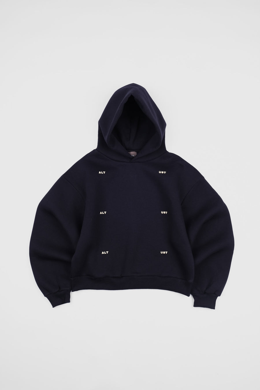 GRID HOODIE - MIDNIGHT NAVY