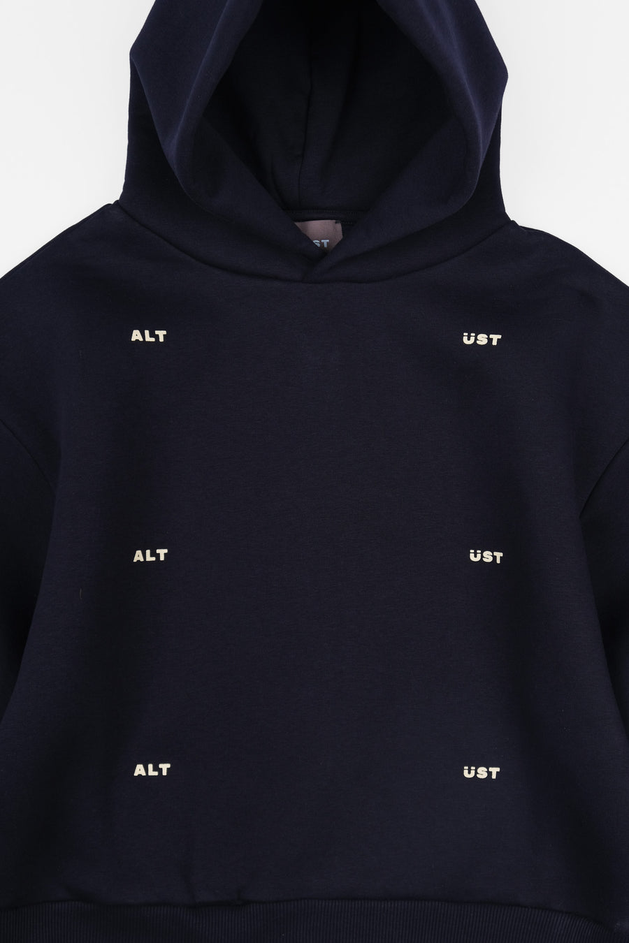 GRID HOODIE - MIDNIGHT NAVY