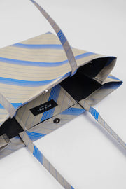 FOLDER TOTE - CHROME