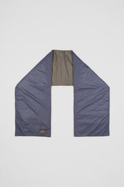 PUFFER SCARF - BLUE GREEN