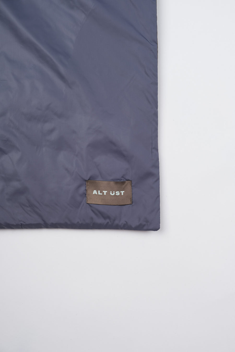 PUFFER SCARF - BLUE GREEN