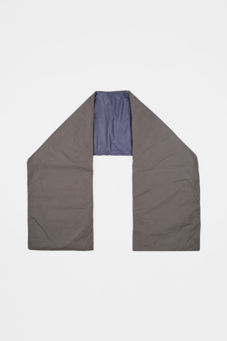 PUFFER SCARF - BLUE GREEN