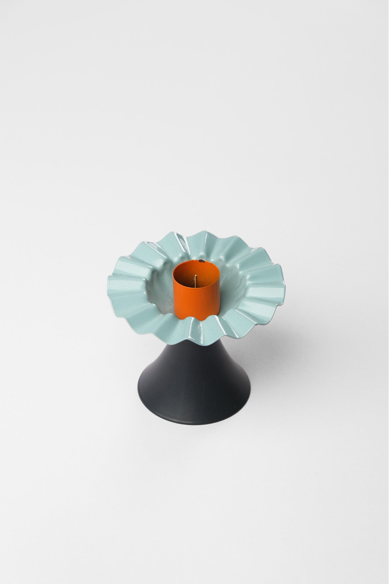 CANDLEHOLDER - TURQUOISE ANTHRACITE