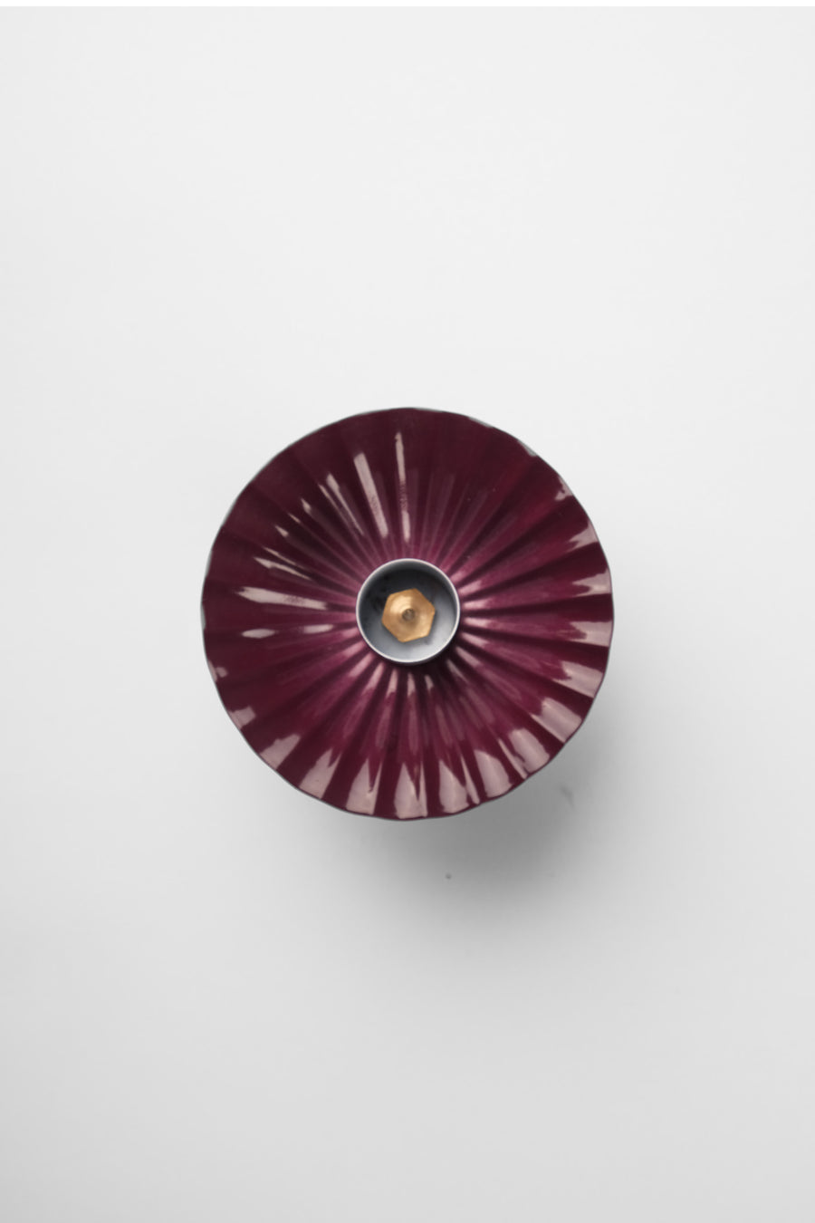 CANDLEHOLDER - PURPLE ORANGE