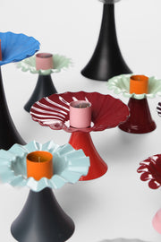 CANDLEHOLDER - RED BURGUNDY