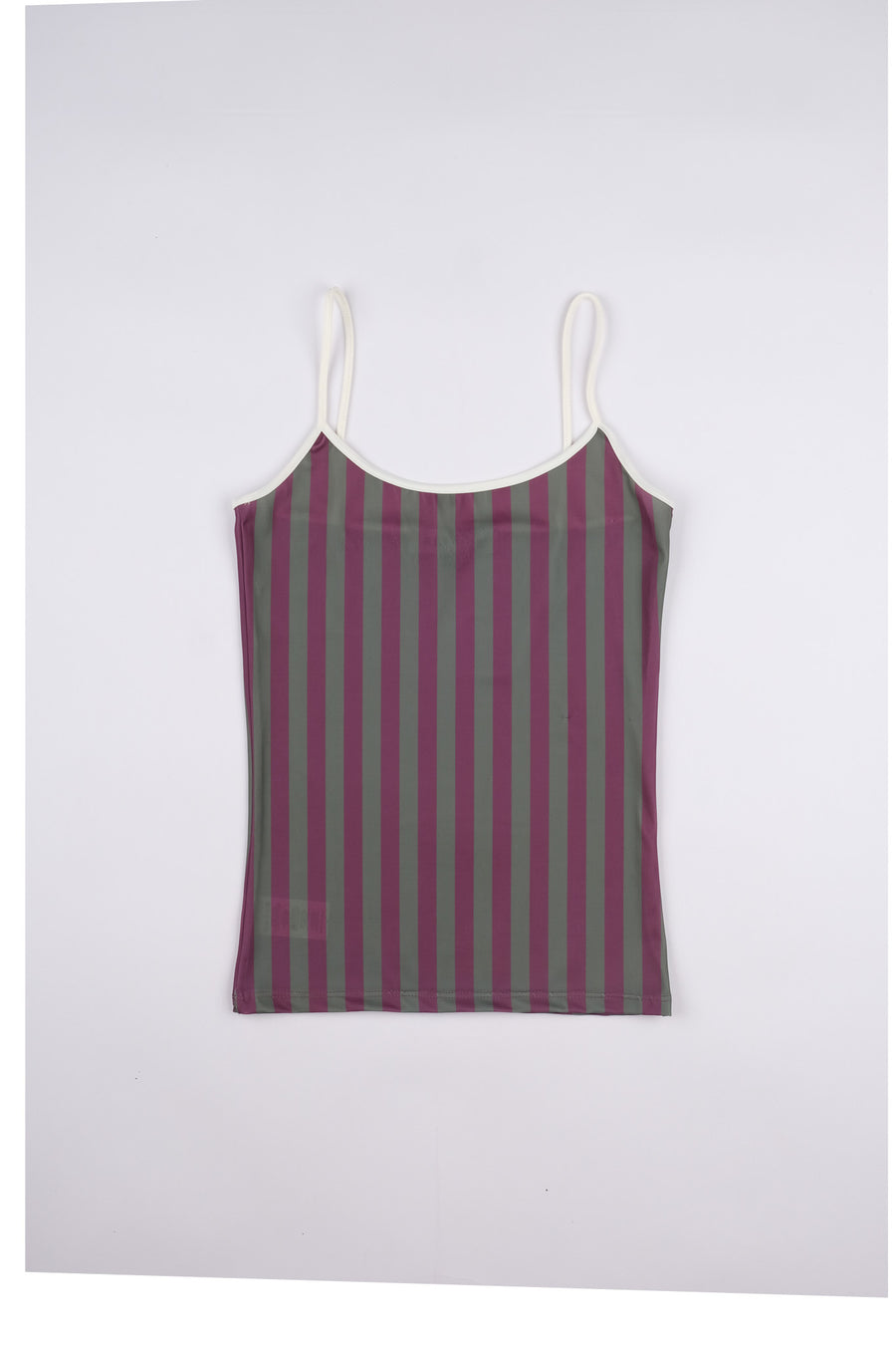 STRAPPED TOP- PURPLE - GREEN