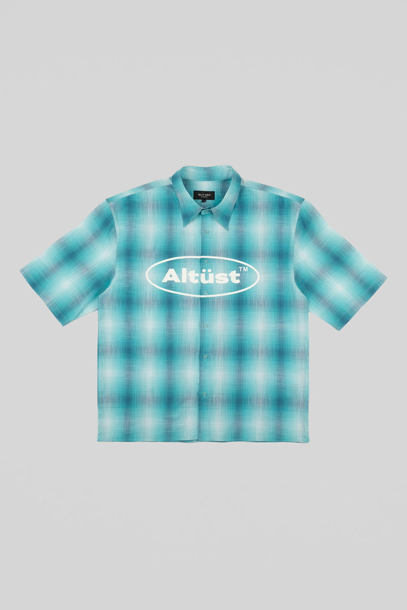 PLAID LOGO SHIRT