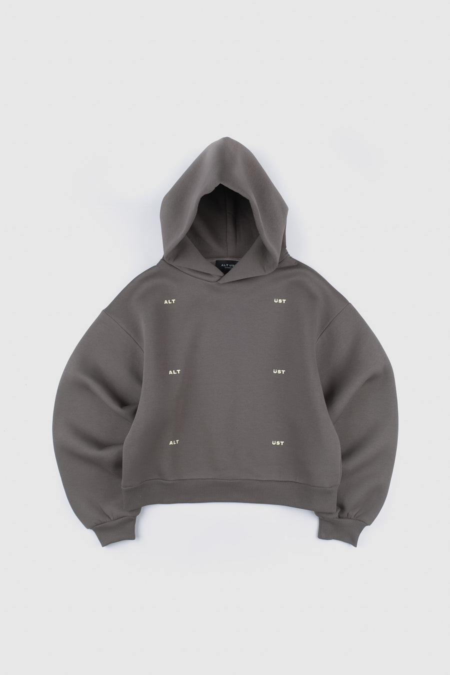 GRID HOODIE - TOPRAK